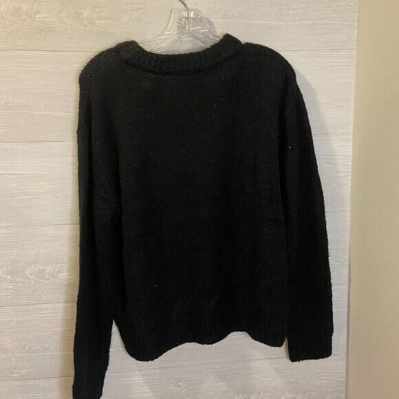 Double Zero Womens‎ Crew Neck Long Sleeve Pullover Sweater NWT - Picture 4 of 5